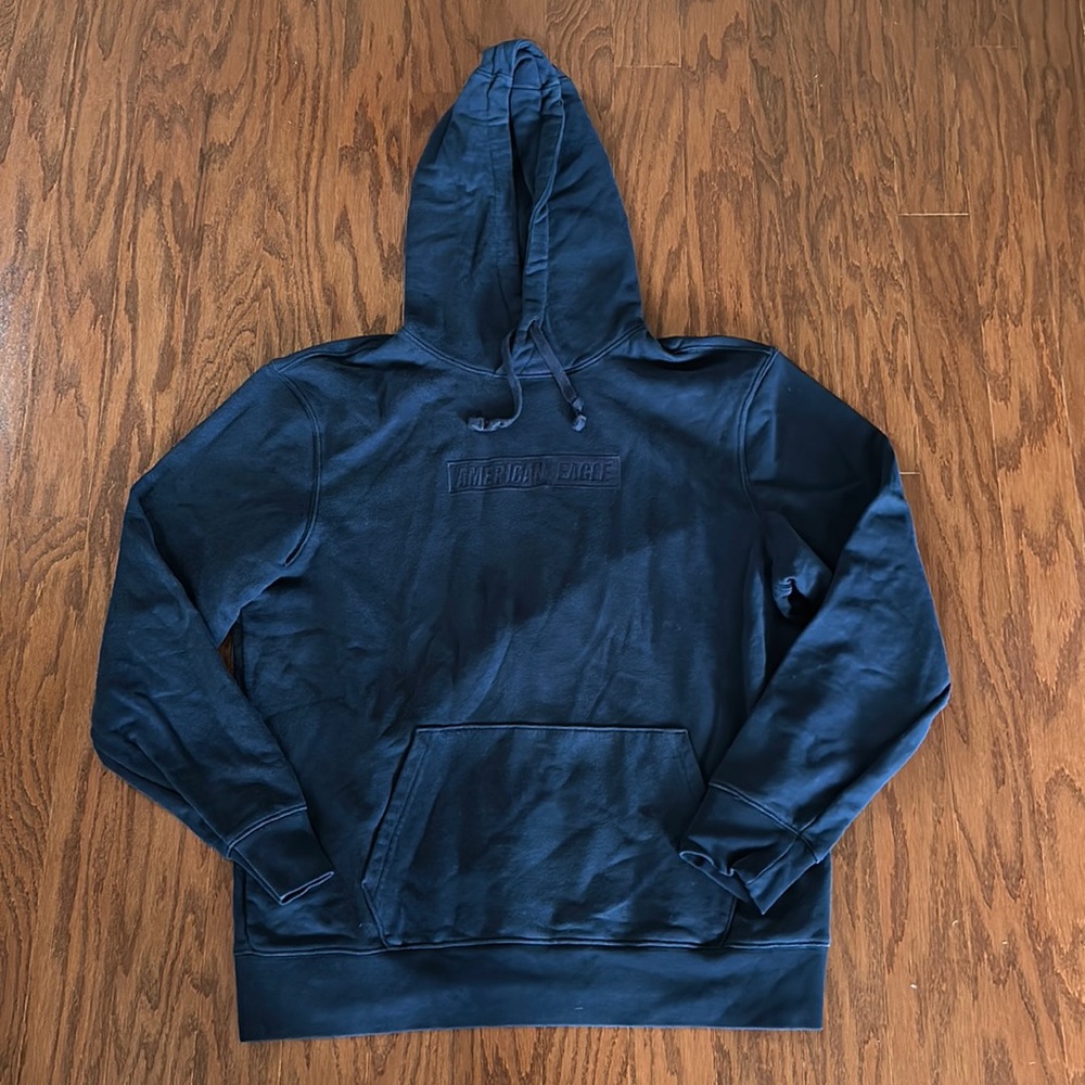 Men’s Navy Blue American Eagle Hoodie